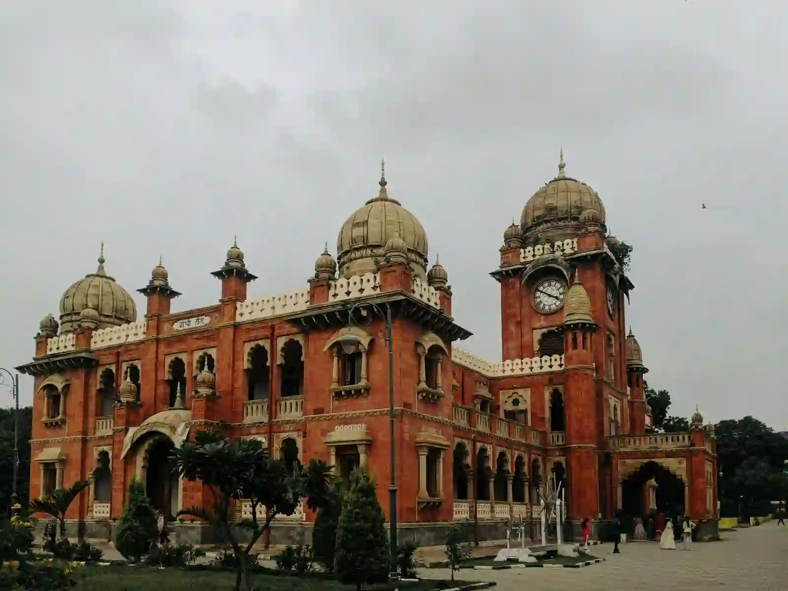 A heritage clock tower in Indore