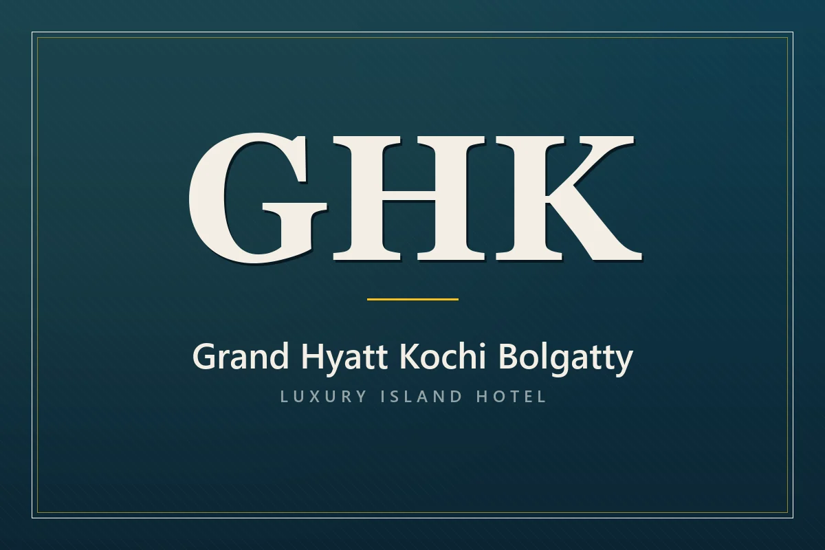 Grand Hyatt Kochi Bolgatty - Bolgatty Island, Kochi