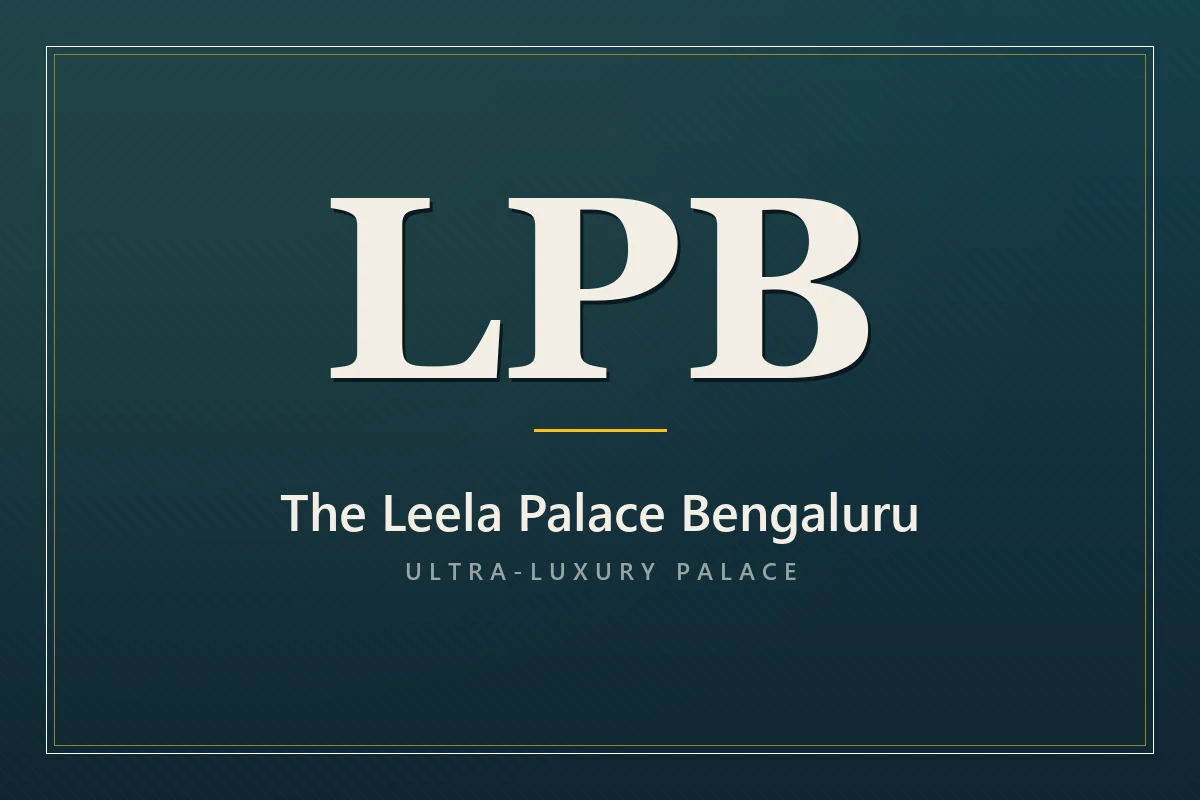 The Leela Palace Bengaluru - Bengaluru