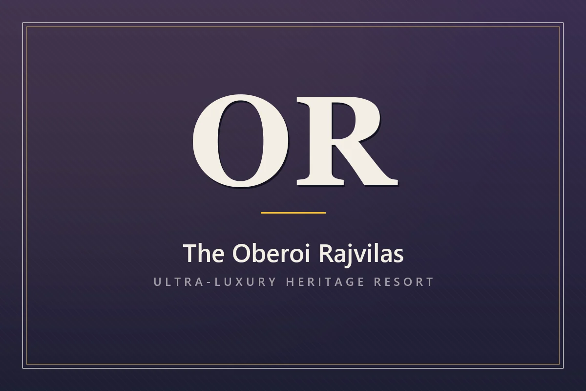 The Oberoi Rajvilas - Jaipur