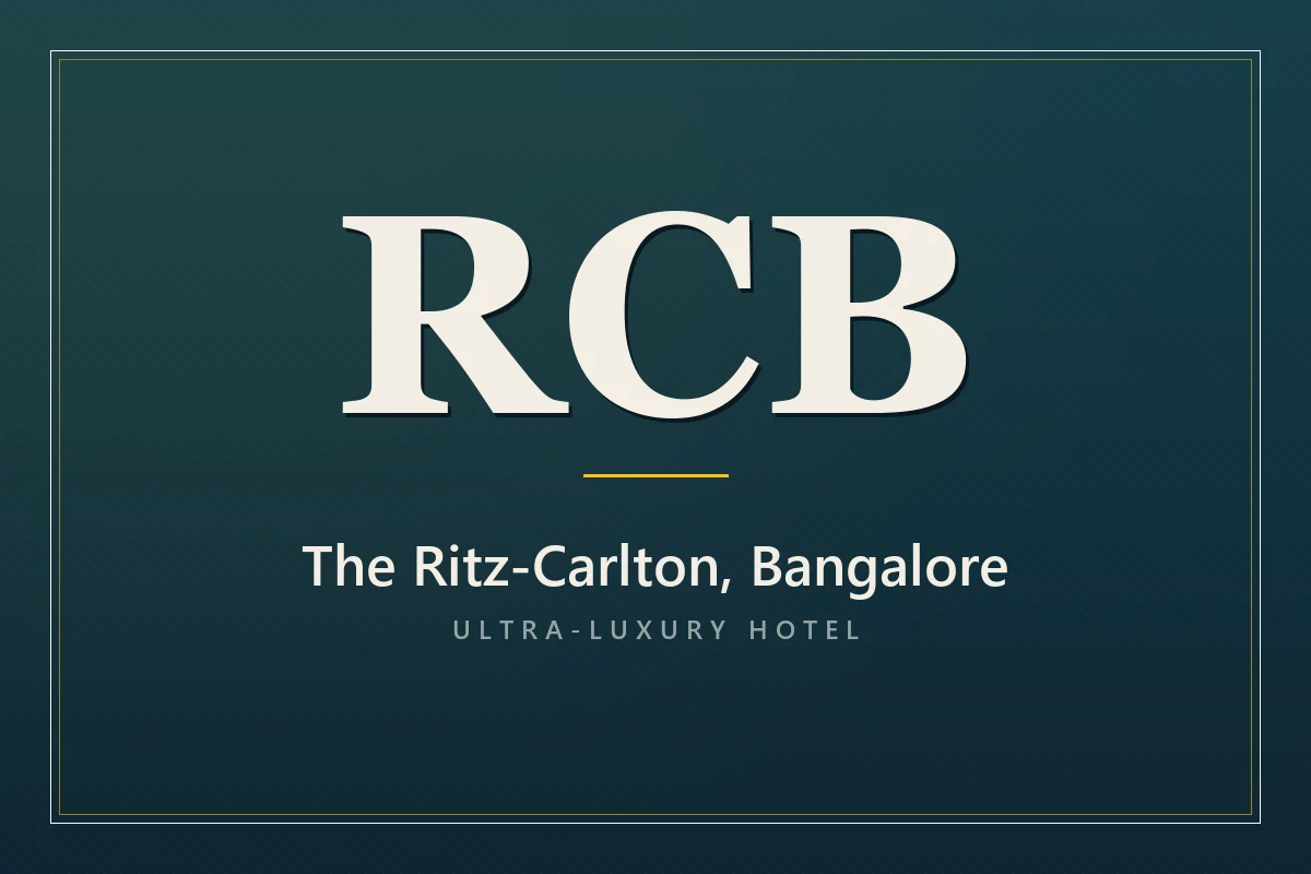 The Ritz-Carlton, Bangalore - Central Bengaluru